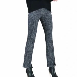 Clara Sun Woo Tweed Kick Front Pant, New with Tags